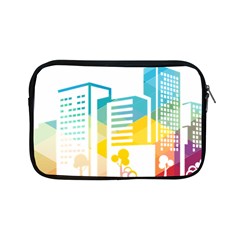 Silhouette Cityscape Building Icon Color City Apple Ipad Mini Zipper Cases by Sudhe