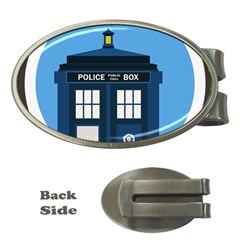 Doctor Who Tardis Money Clips (oval)  by Sudhe