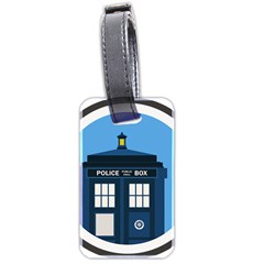 Doctor Who Tardis Luggage Tags (two Sides) by Sudhe