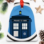 Doctor Who Tardis Ornament (Bell) Front