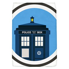 Doctor Who Tardis Removable Flap Cover (l) by Sudhe