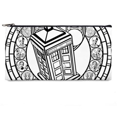 Bad Wolf Tardis Art Drawing Doctor Who Pencil Cases by Sudhe