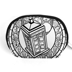 Bad Wolf Tardis Art Drawing Doctor Who Accessory Pouch (medium) by Sudhe