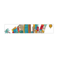 Burj Khalifa Skyline Clip Art Drawing Comic World Flano Scarf (mini) by Sudhe