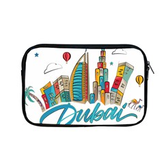 Burj Khalifa Skyline Clip Art Drawing Comic World Apple Macbook Pro 13  Zipper Case by Sudhe