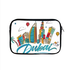 Burj Khalifa Skyline Clip Art Drawing Comic World Apple Macbook Pro 15  Zipper Case by Sudhe