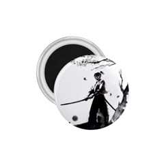 Japan Samurai Drawing   Warrior 1 75  Magnets by Sudhe