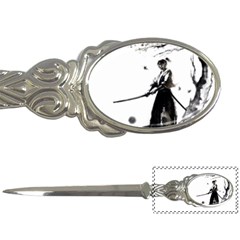 Japan Samurai Drawing   Warrior Letter Opener by Sudhe