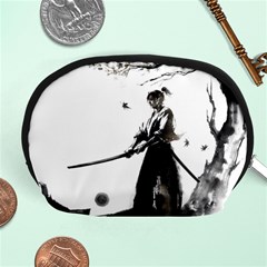 Japan Samurai Drawing   Warrior Accessory Pouch (medium) by Sudhe