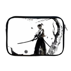 Japan Samurai Drawing   Warrior Apple Macbook Pro 17  Zipper Case by Sudhe