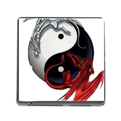 Yin And Yang Chinese Dragon Memory Card Reader (square 5 Slot) by Sudhe