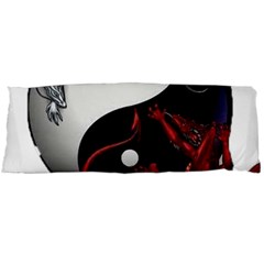 Yin And Yang Chinese Dragon Body Pillow Case (dakimakura) by Sudhe