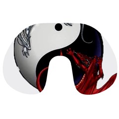 Yin And Yang Chinese Dragon Travel Neck Pillows