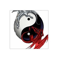 Yin And Yang Chinese Dragon Satin Bandana Scarf by Sudhe