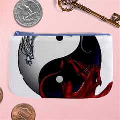 Yin And Yang Chinese Dragon Large Coin Purse by Sudhe