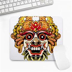 Bali Barong Mask Euclidean Vector Chiefs Face Large Mousepads by Sudhe