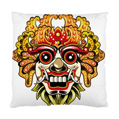 Bali Barong Mask Euclidean Vector Chiefs Face Standard Cushion Case (one Side) by Sudhe