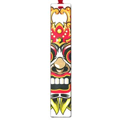 Bali Barong Mask Euclidean Vector Chiefs Face Large Book Marks by Sudhe