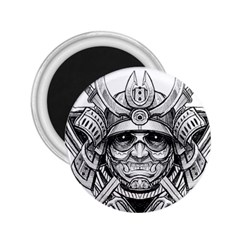 Drawing Samurai Tattoo Sketch Japanese Samurai 2 25  Magnets by Sudhe