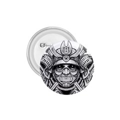 Drawing Samurai Tattoo Sketch Japanese Samurai 1 75  Buttons by Sudhe