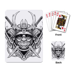 Drawing Samurai Tattoo Sketch Japanese Samurai Playing Cards Single Design by Sudhe