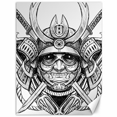 Drawing Samurai Tattoo Sketch Japanese Samurai Canvas 36  X 48  by Sudhe