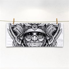 Drawing Samurai Tattoo Sketch Japanese Samurai Hand Towel