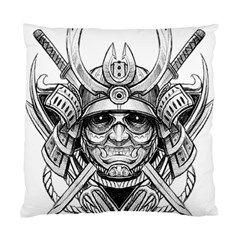 Drawing Samurai Tattoo Sketch Japanese Samurai Standard Cushion Case (One Side)