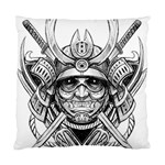 Drawing Samurai Tattoo Sketch Japanese Samurai Standard Cushion Case (One Side) Front