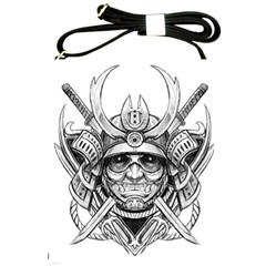 Drawing Samurai Tattoo Sketch Japanese Samurai Shoulder Sling Bag by Sudhe