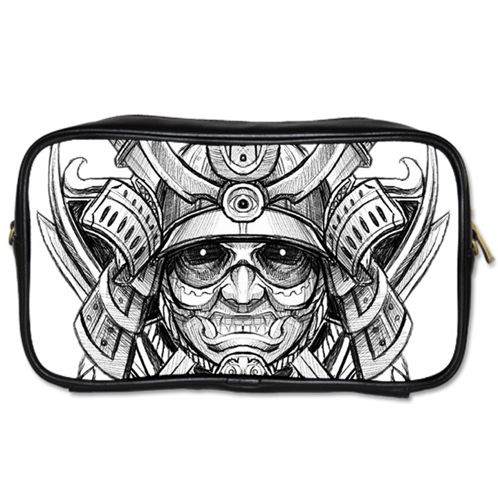 Drawing Samurai Tattoo Sketch Japanese Samurai Toiletries Bag (One Side)