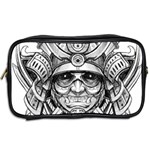 Drawing Samurai Tattoo Sketch Japanese Samurai Toiletries Bag (Two Sides) Back