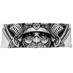 Drawing Samurai Tattoo Sketch Japanese Samurai Body Pillow Case Dakimakura (Two Sides)