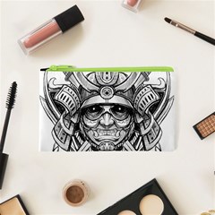 Drawing Samurai Tattoo Sketch Japanese Samurai Cosmetic Bag (XS)