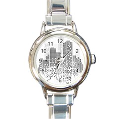 Division A Collection Of Science Fiction Fairytale Round Italian Charm Watch by Sudhe