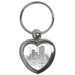 Division A Collection Of Science Fiction Fairytale Key Chains (heart)  by Sudhe