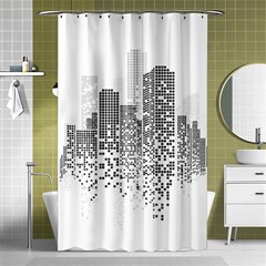 Division A Collection Of Science Fiction Fairytale Shower Curtain 48  X 72  (small)  by Sudhe