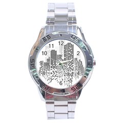 Division A Collection Of Science Fiction Fairytale Stainless Steel Analogue Watch by Sudhe