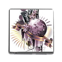 Nightclub Disco Ball Dj Dance Speaker Memory Card Reader (square 5 Slot) by Sudhe