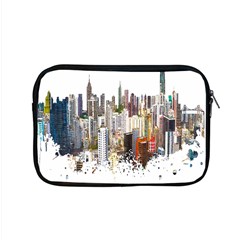 Hong Kong Skyline Watercolor Painting Poster Apple Macbook Pro 15  Zipper Case by Sudhe