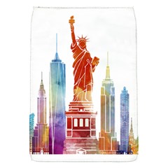 New York City Poster Watercolor Painting Illustrat Removable Flap Cover (s) by Sudhe