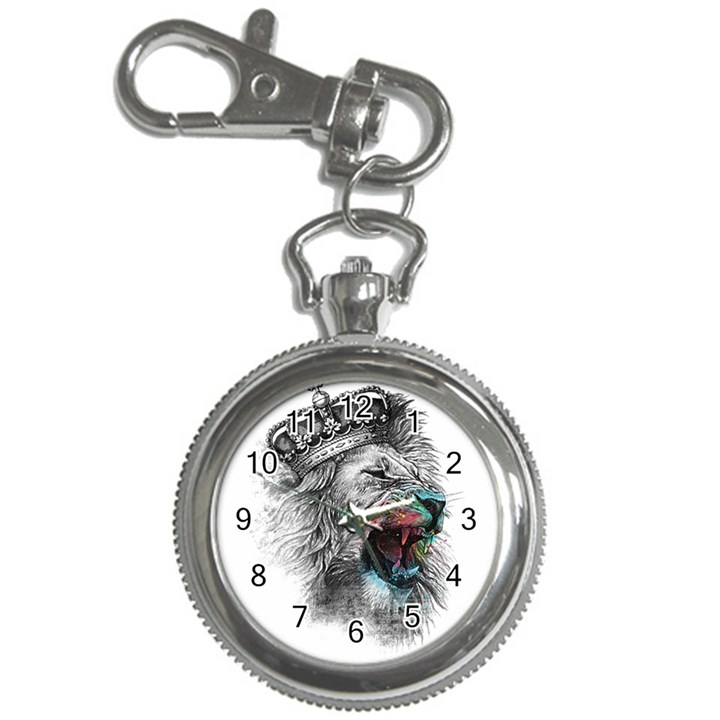 Lion King Head Key Chain Watches