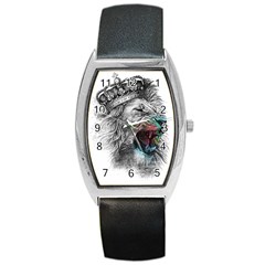 Lion King Head Barrel Style Metal Watch by Sudhe