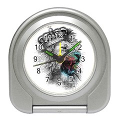 Lion King Head Travel Alarm Clock