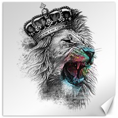 Lion King Head Canvas 20  X 20  by Sudhe