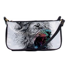 Lion King Head Shoulder Clutch Bag by Sudhe