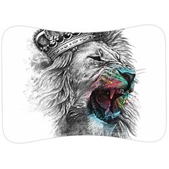 Lion King Head Velour Seat Head Rest Cushion