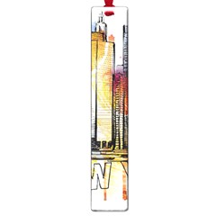 New York City Skyline Vector Illustration Large Book Marks by Sudhe