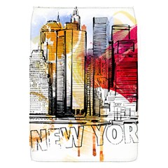 New York City Skyline Vector Illustration Removable Flap Cover (s) by Sudhe