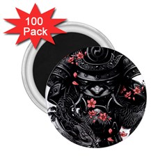 Sleeve Tattoo  Samurai 2 25  Magnets (100 Pack)  by Sudhe